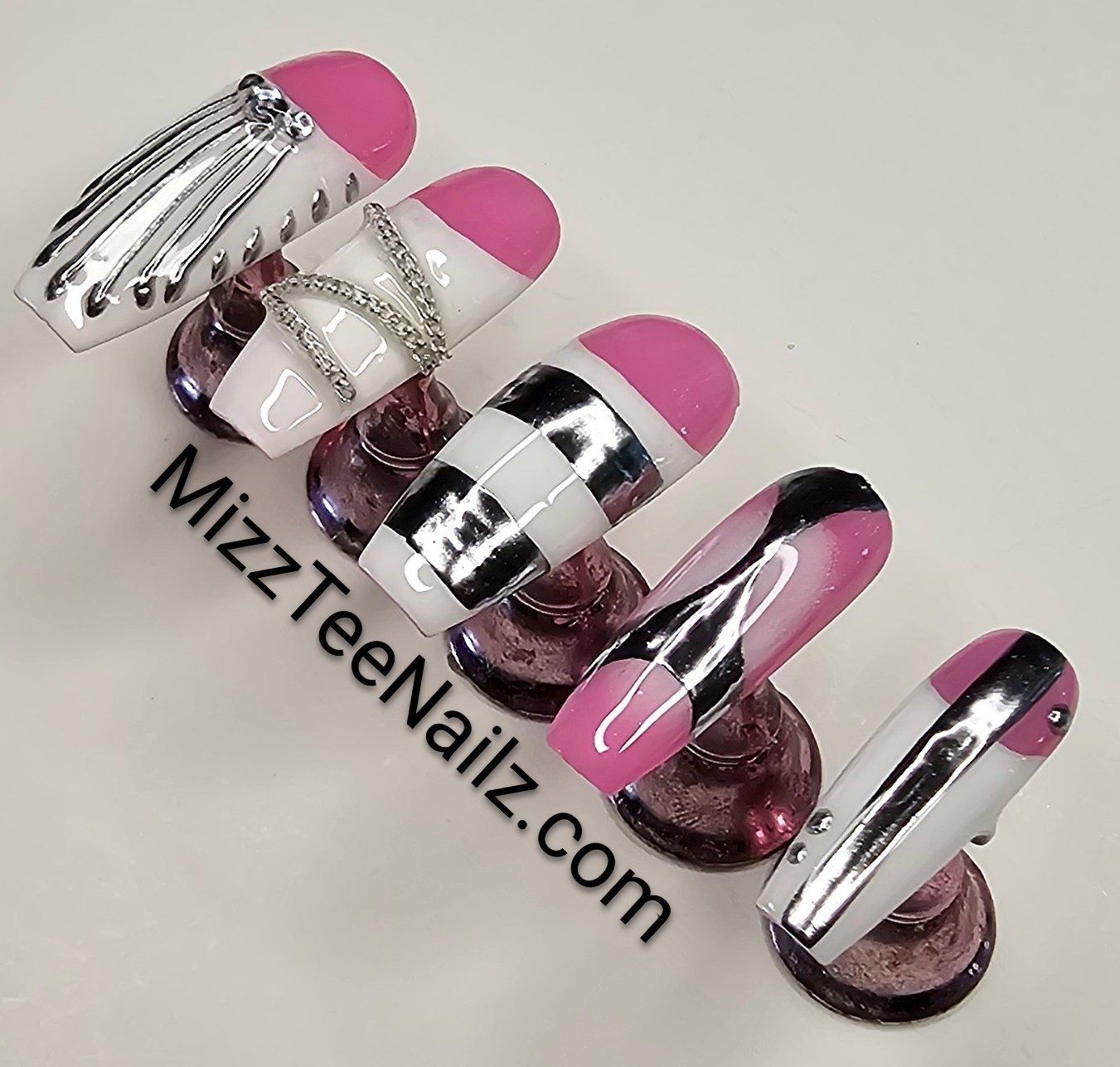 Press-On Nail Set #97: Alt Gurl 2