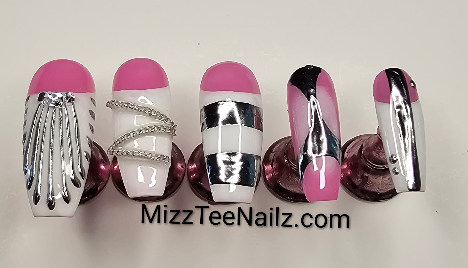 Press-On Nail Set #97: Alt Gurl 2