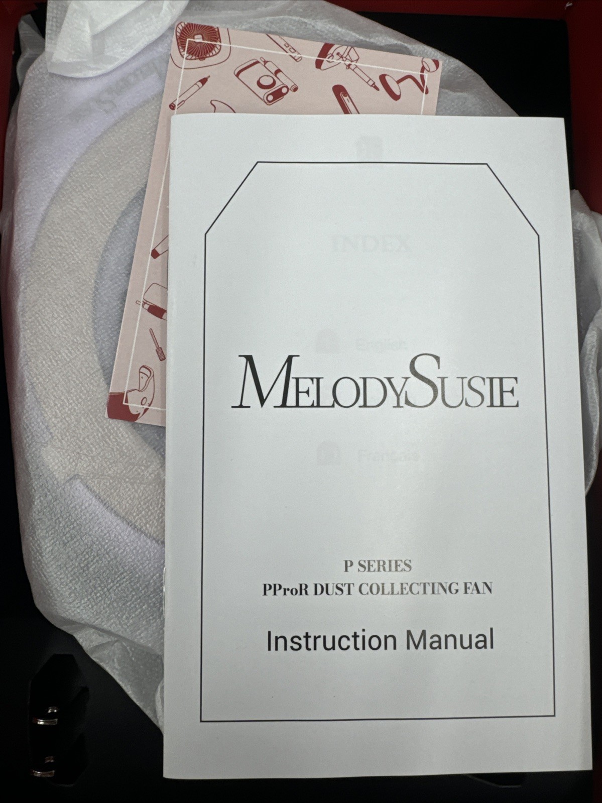 MelodySusie Cordless Nail Dust Collector