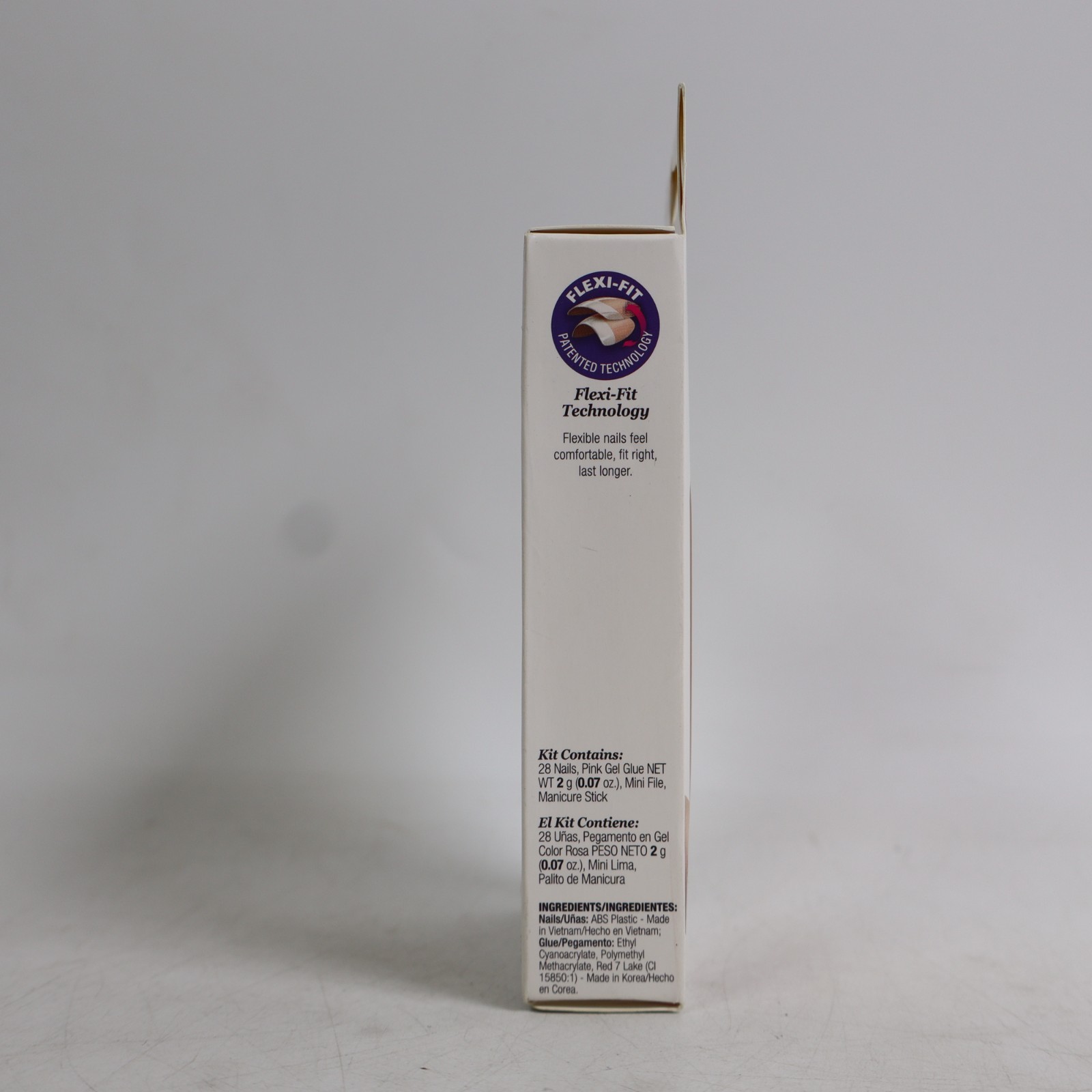 KISS Salon Acrylic French False Nails “Pet Peeve” KSA06, Real Short, 28 Ct 62281