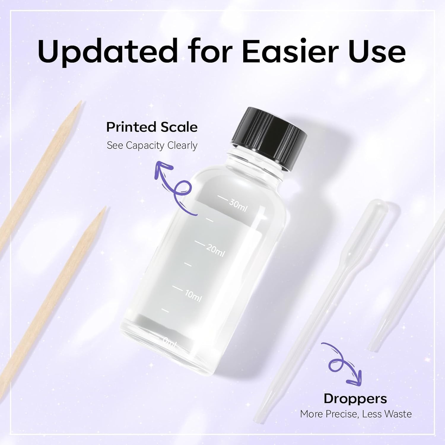 Versatile Press-On Nail Glue Remover – 30ML Easy Application with Tools