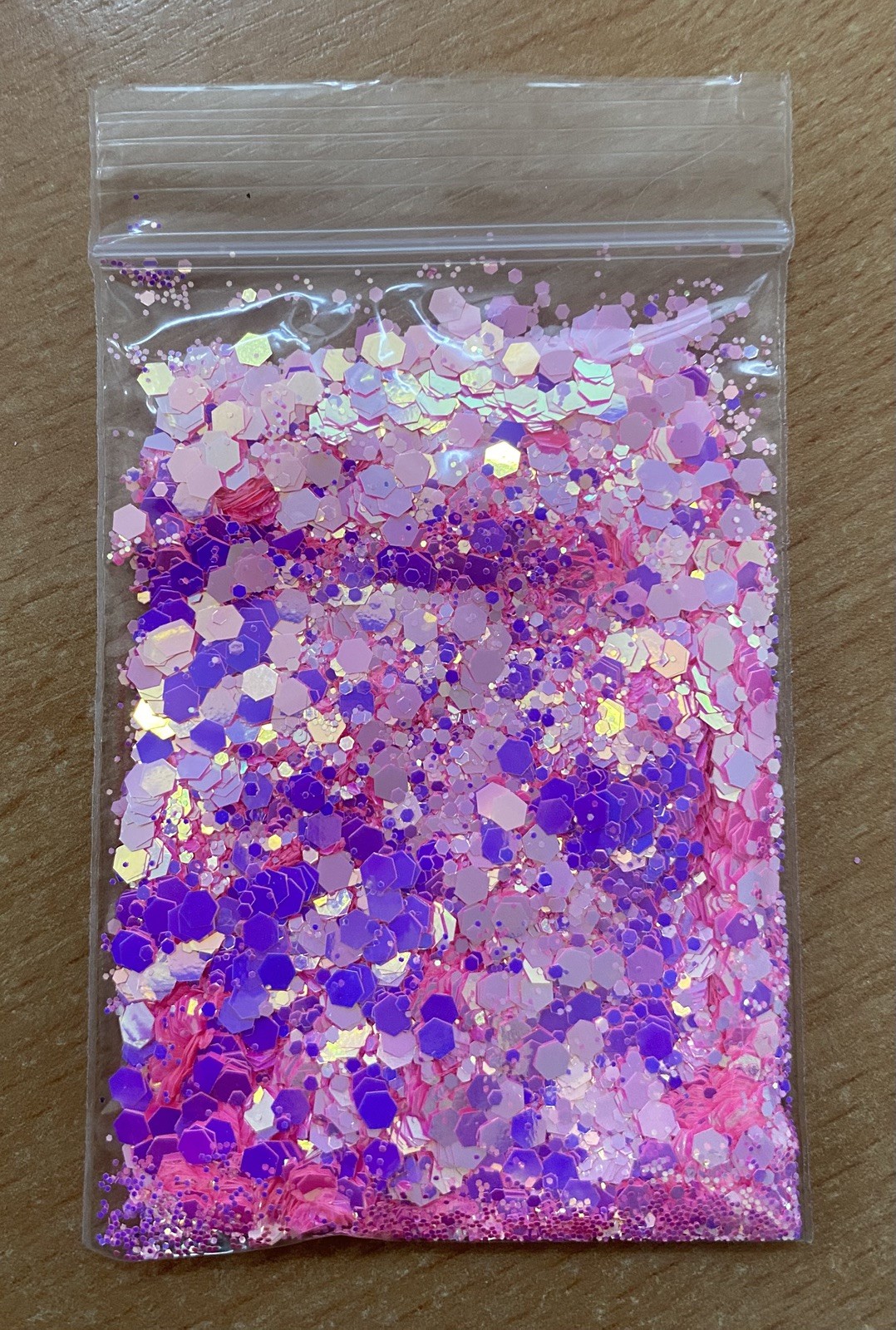 PREMIUM CHUNKY GLITTER MIX – 5g Bag | Iridescent Holographic & Colour Changing