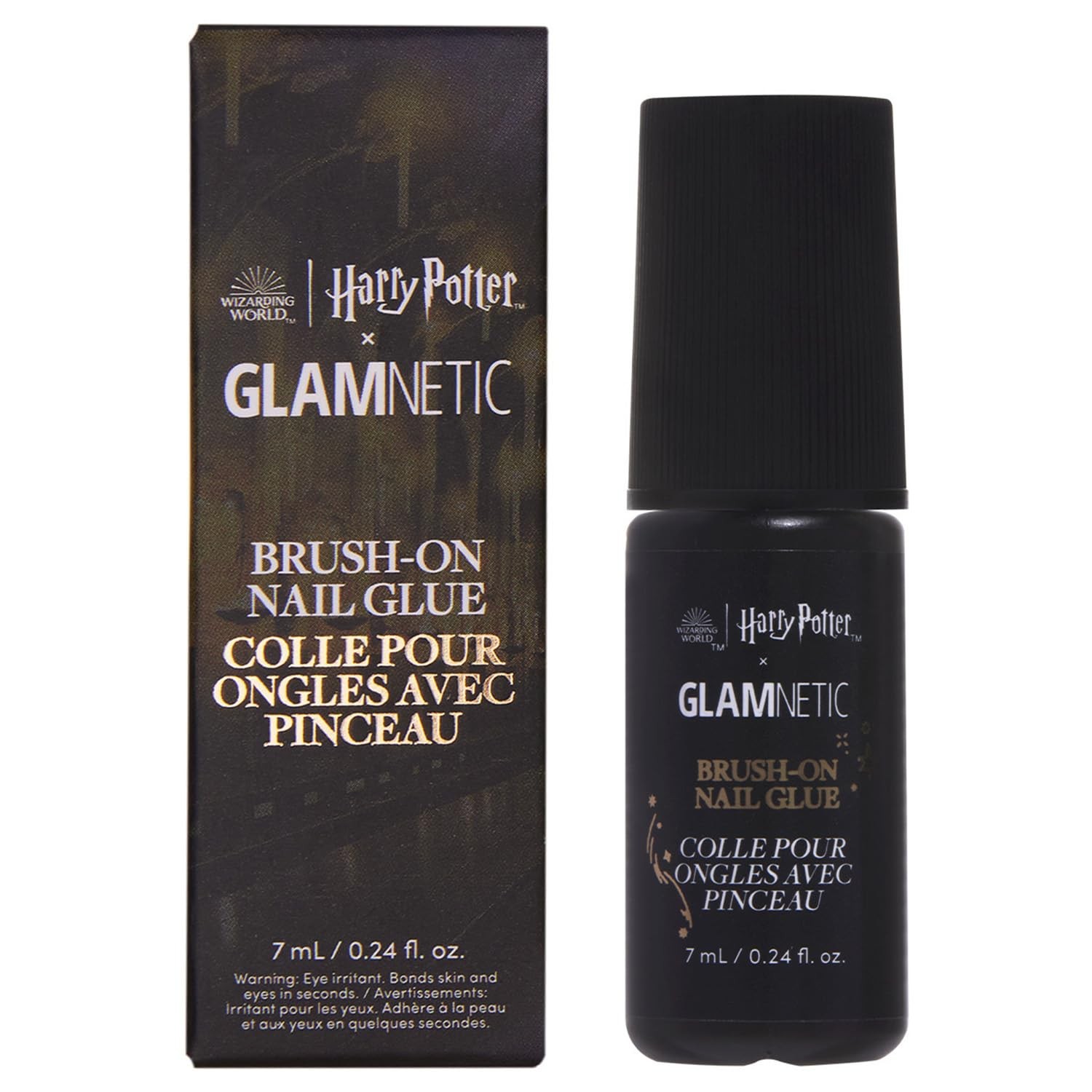 Glamnetic Super Strong Brush On Nail Glue | Mess Free, Long-Lasting, Vegan