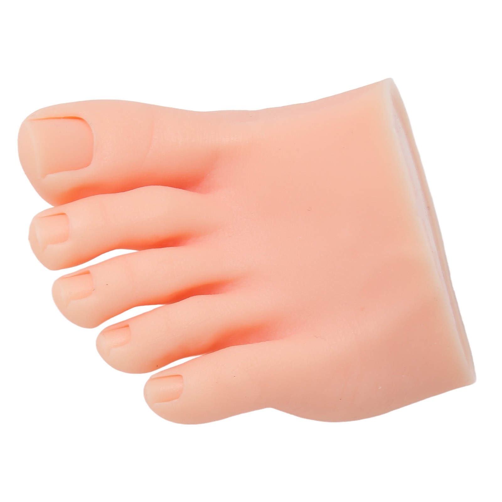 Nails Art Training Display Fake Half Foot Model Light Skin Color Tattoo Practice