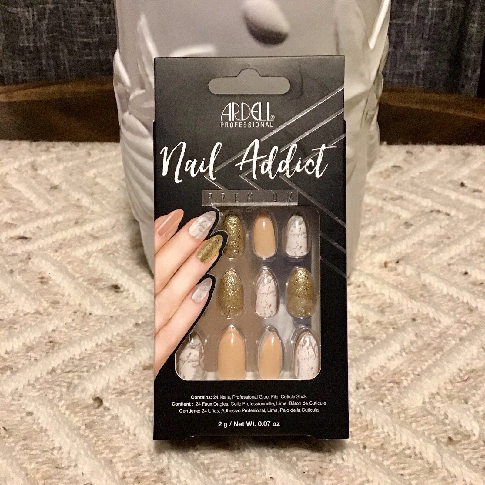 NIB Ardell Nail Addict Premium – 24 Nails