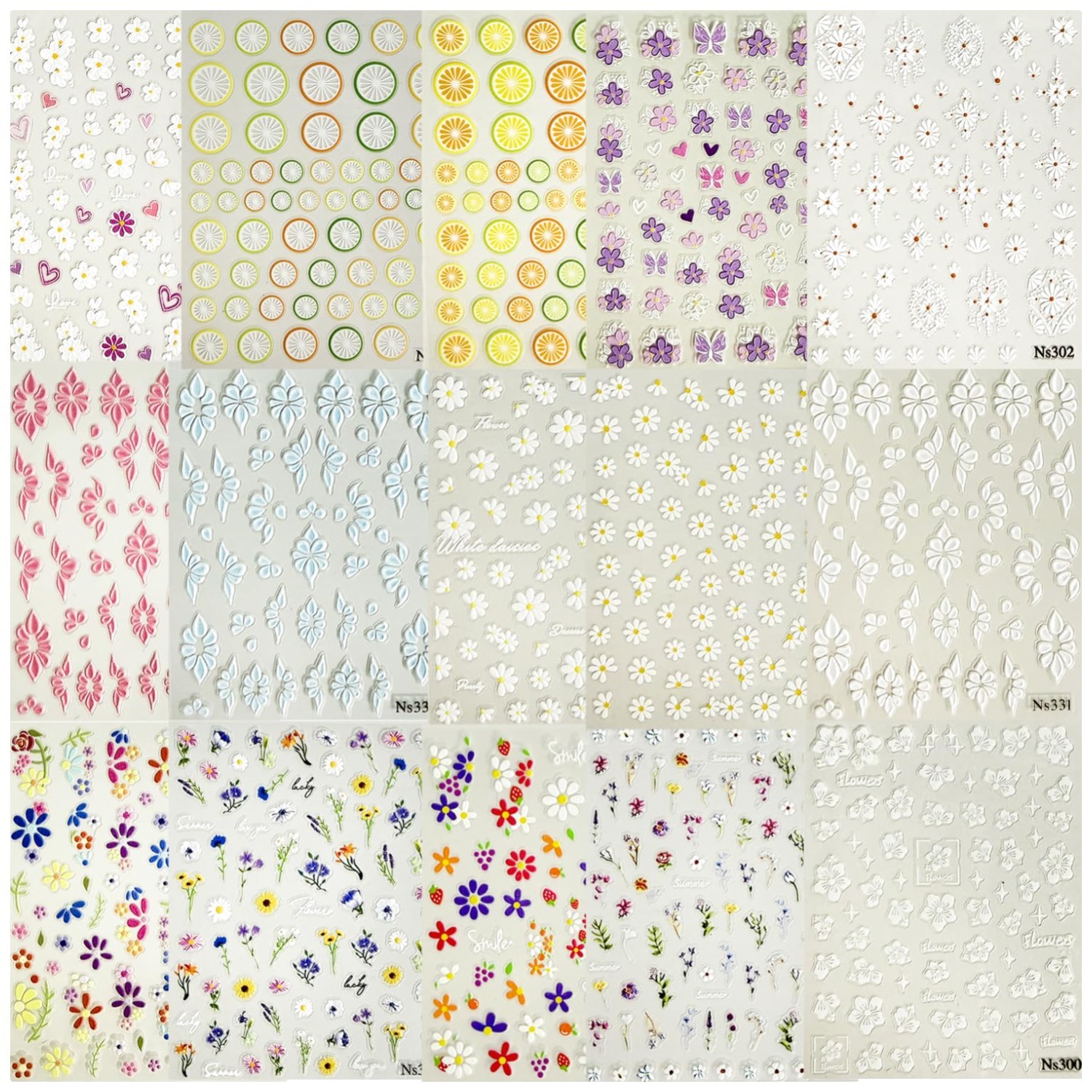 Stylish Spring Nails Stickers – Women’s Charm