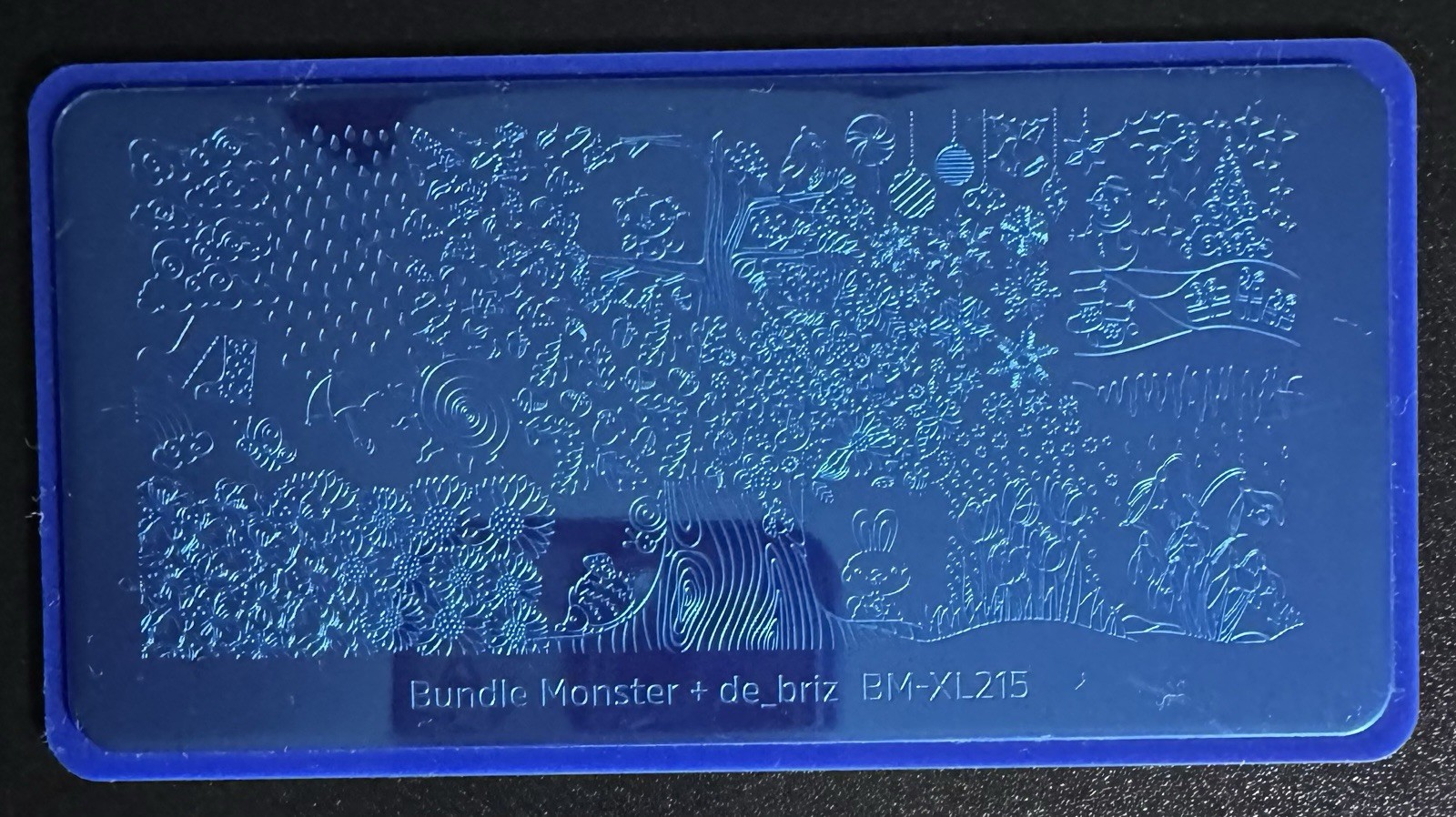 Bundle Monster Maniology de_briz Colab BM-XL215 Seasons Nail Stamping Plate