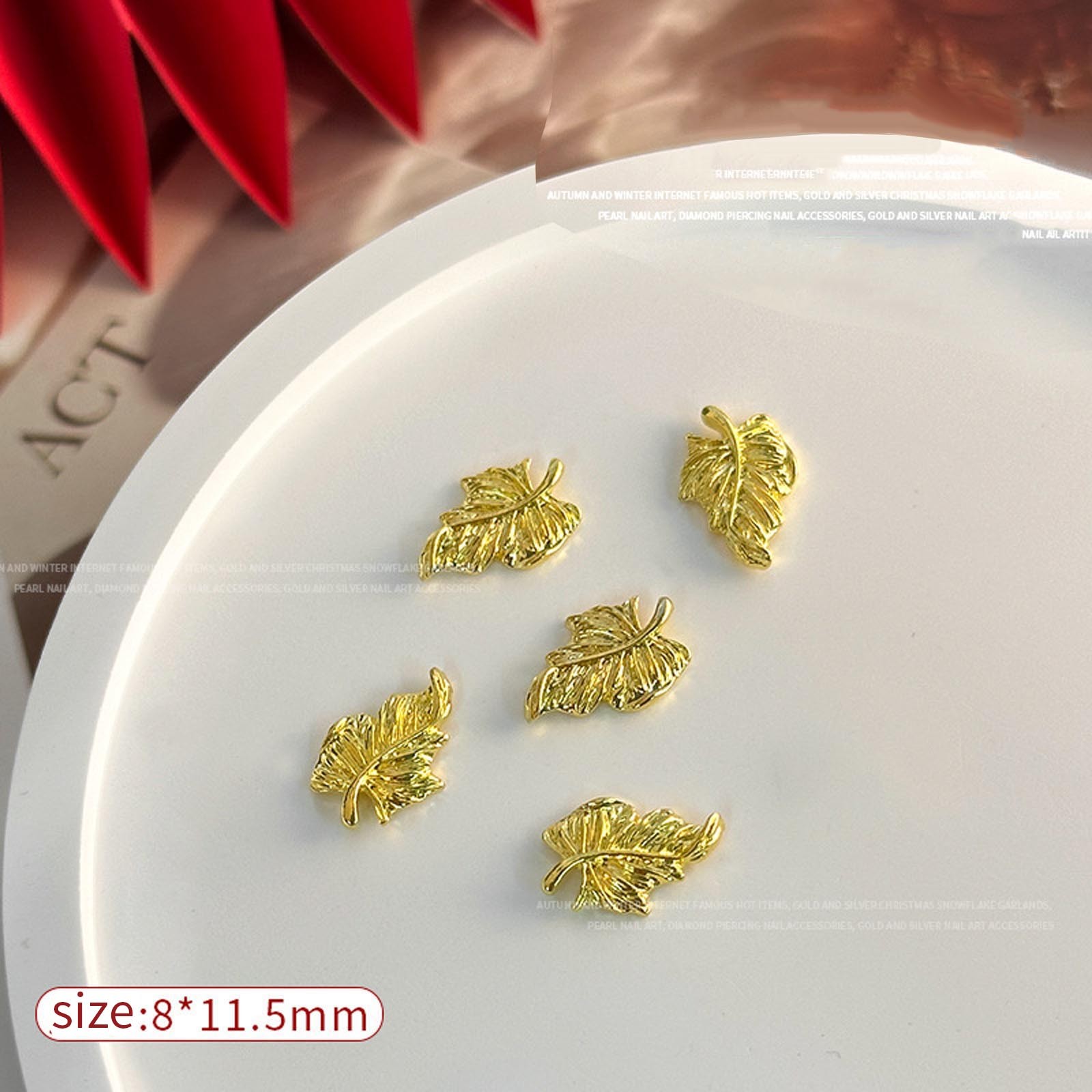 Women Girls Nails Decorations Nails Rhinestones 10 Pcs Trendy Nails Art Luxury