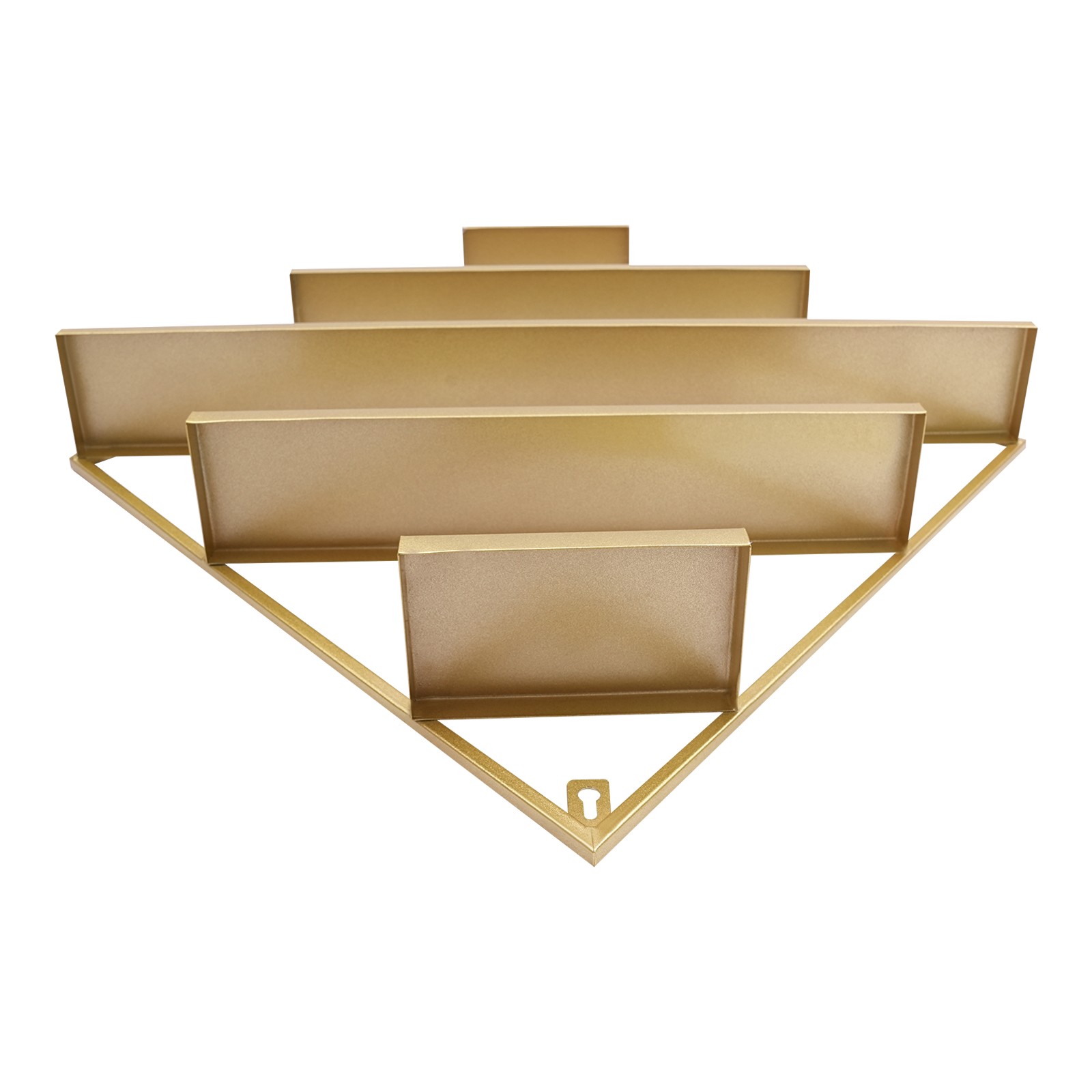 Gold Nail Polish Wall Organizer Holder Display, Nail Polish Wall Shelves Iron