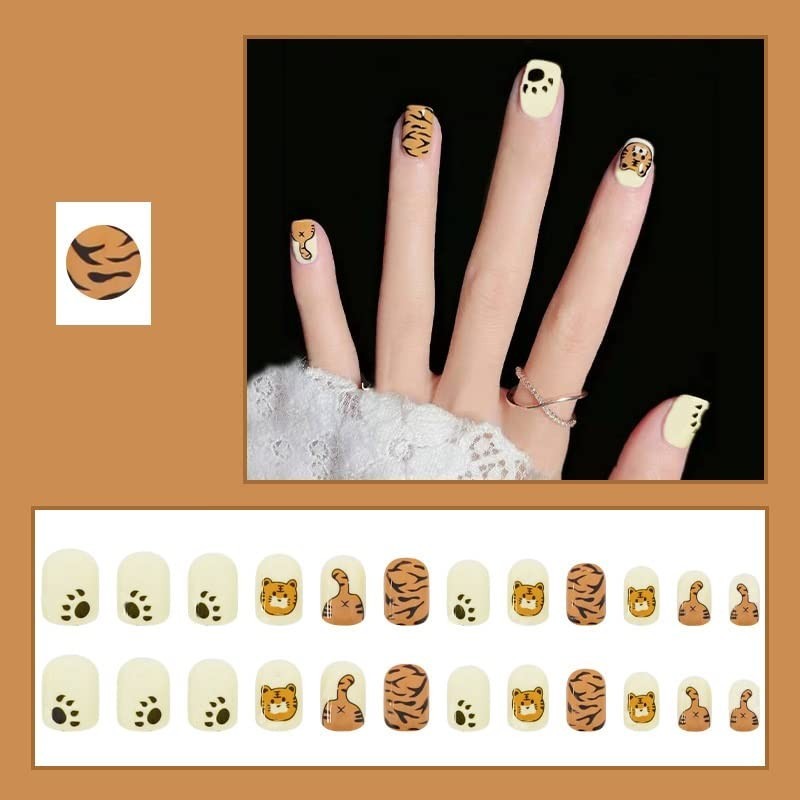 Secret Lives® acrylic press on nails designer artifical 24 nails extension