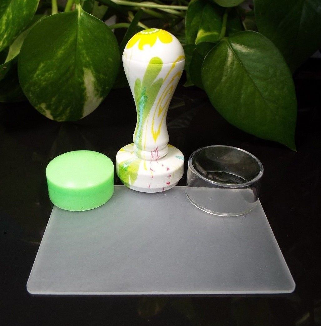 Nail Stamper with Print for Nail Art Stamping Manicure Tool Acessory Image Print