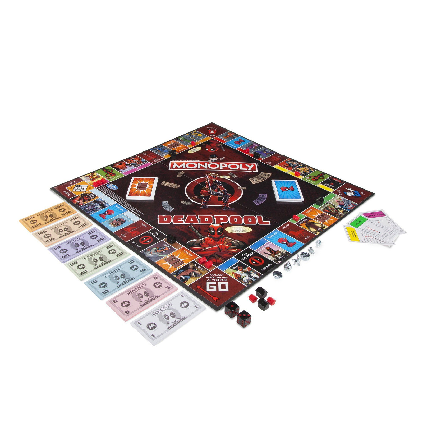 Hasbro Gaming Monopoly Game: Marvel Deadpool Edition Standard, Standard