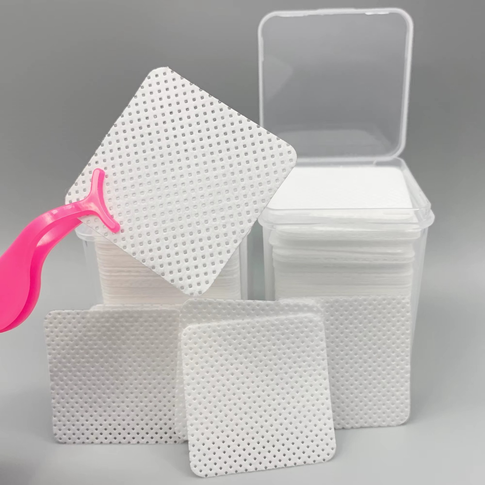 300 Pack Lint Free Nail Wipes Cotton Pads for Gel Polish Makeup Remover Prep