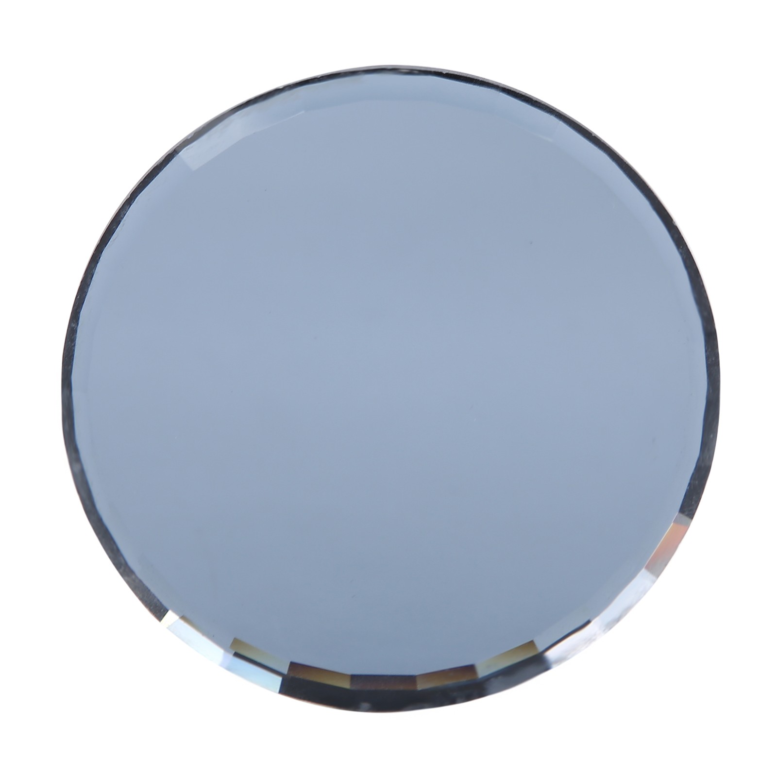 False Nail Mirror Glass Display Board Manicure Drawing Color Mixing Tool (Black)