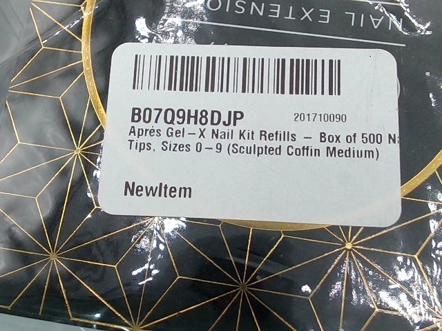 Apres Gel-X Sculpted Square Medium Box Of Tips 2.0 Natural