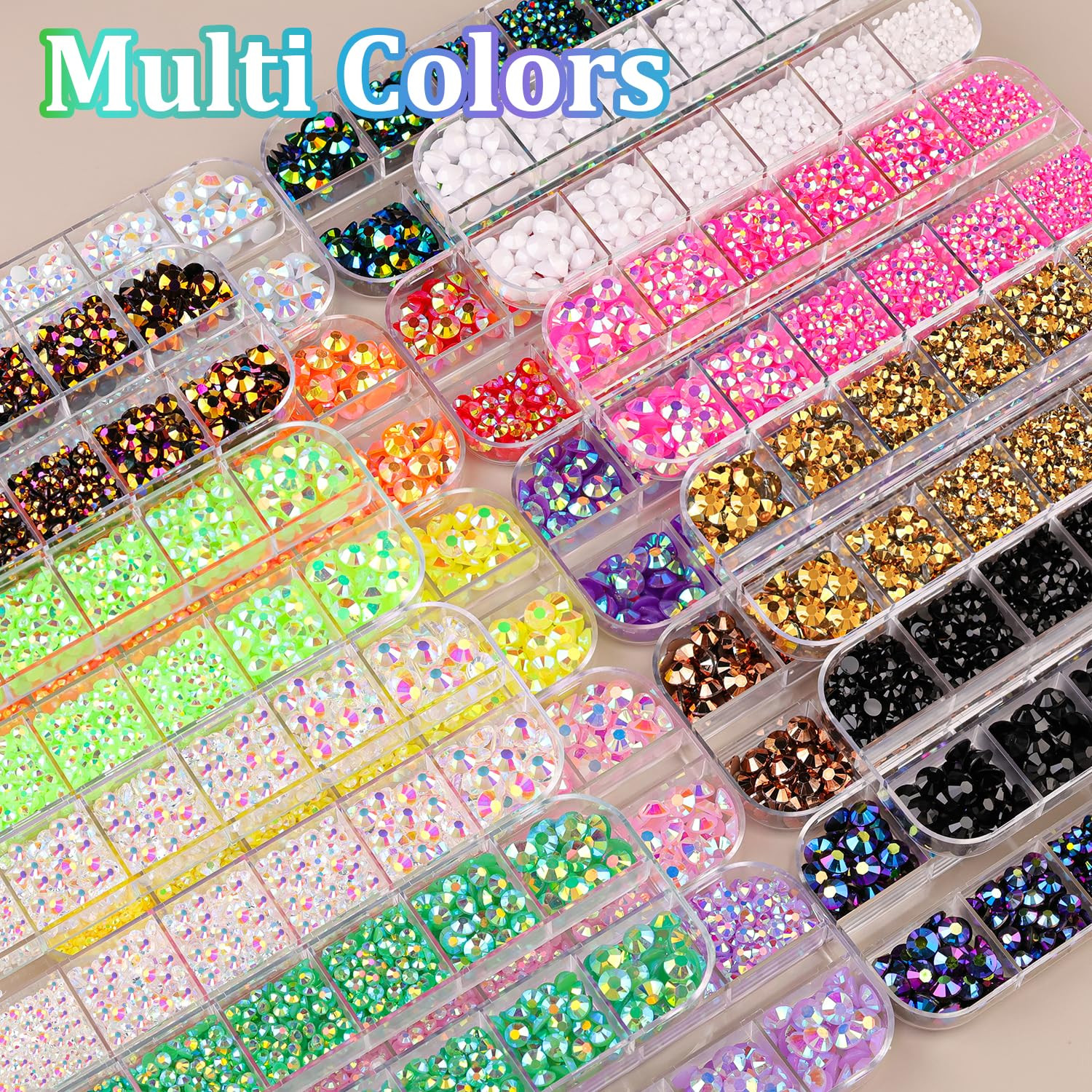 Resin Jelly Rhinestones for Crafting with B7000 Jewelry Glue, 1 Box Light Orange