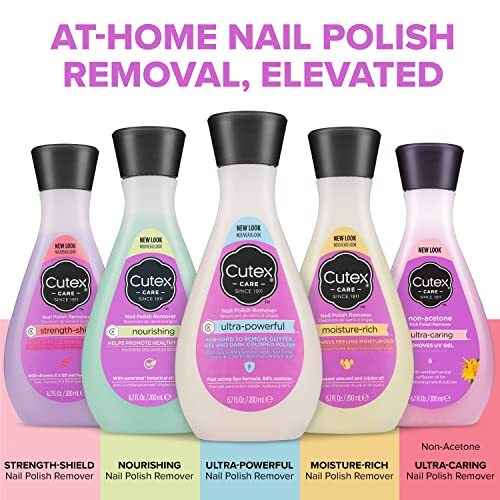 Cutex Gel Nail Polish Remover, 6.7 Fl Oz (Pack of 1), Cucumber Fragrance