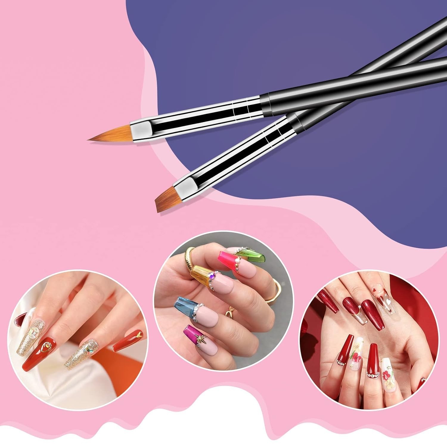 Versatile 6PCS Nail Dotting Tools Set for Creative Nail Art & Crafting