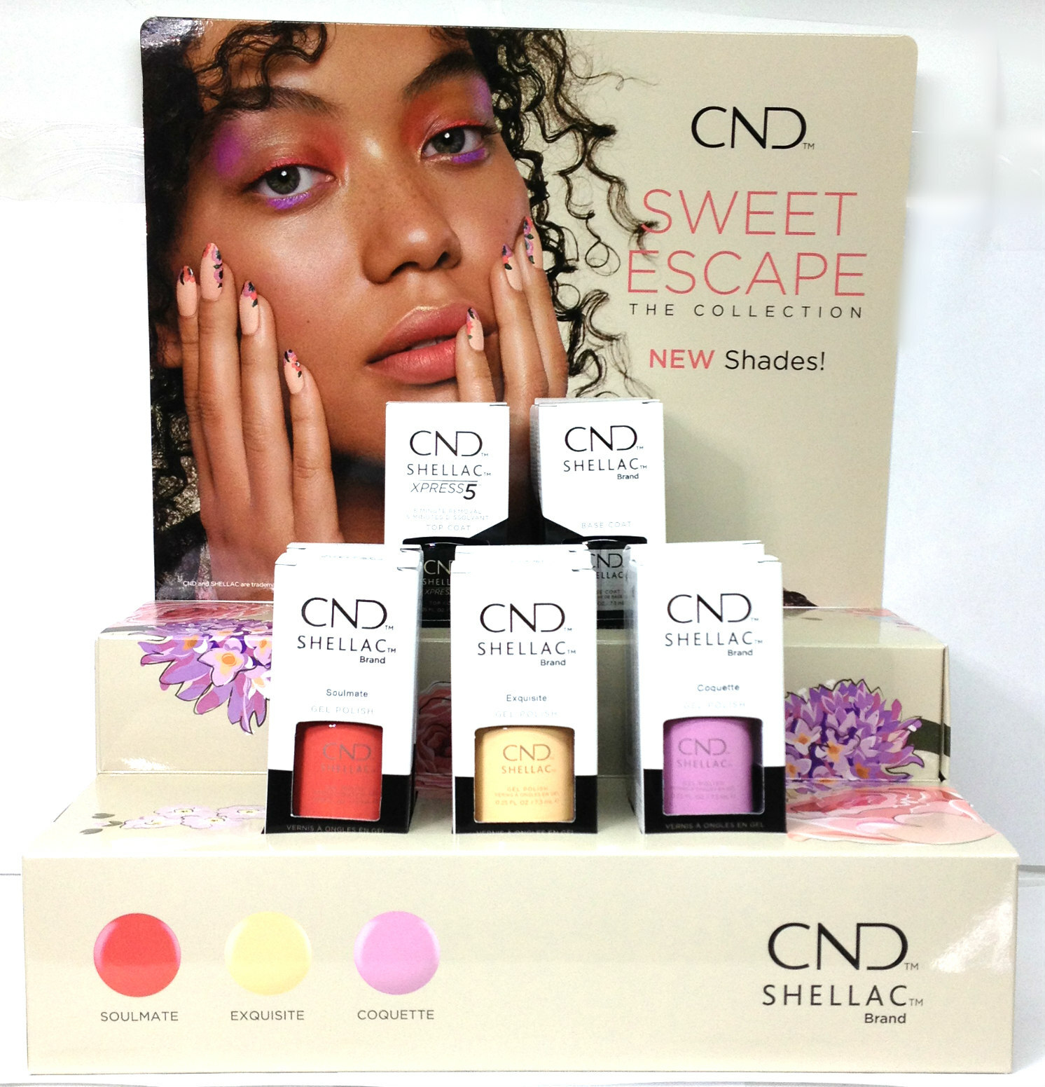 CND Shellac Gel Polish .25oz- SWEET ESCAPE Collection- Pick Any