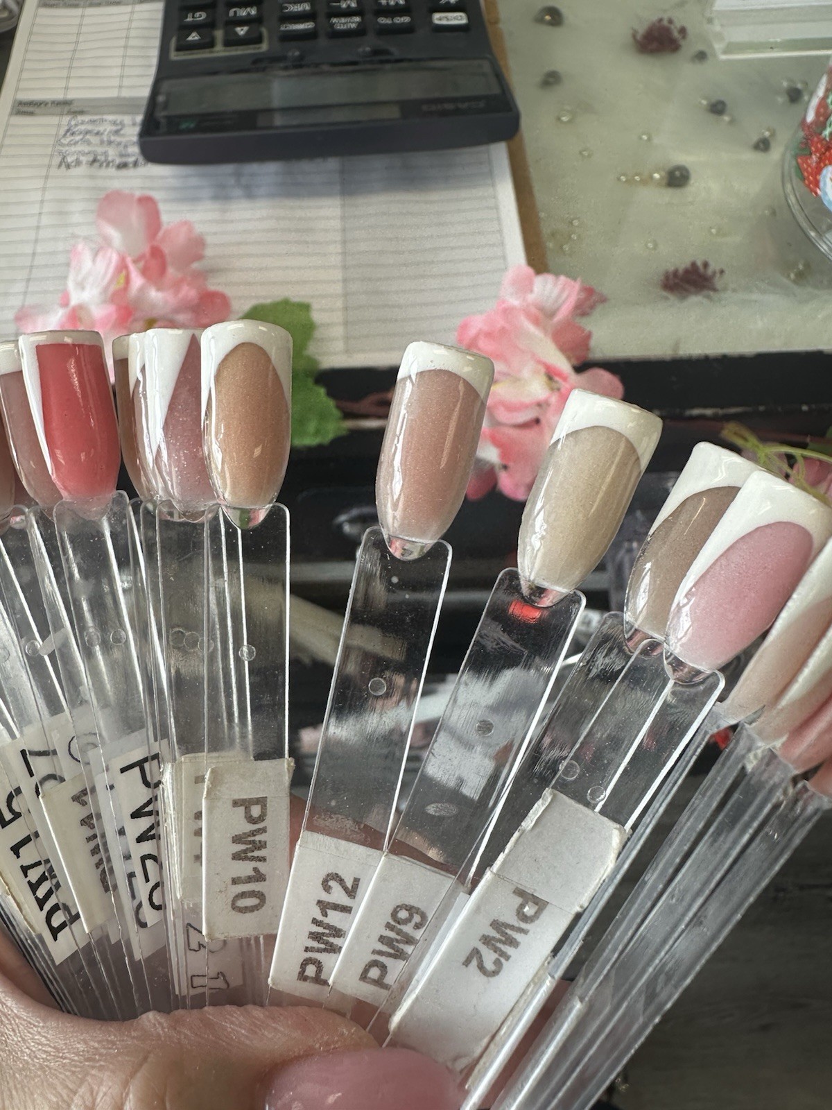 4oz powder acrylic cover nude pink and natural pink for French or where alone