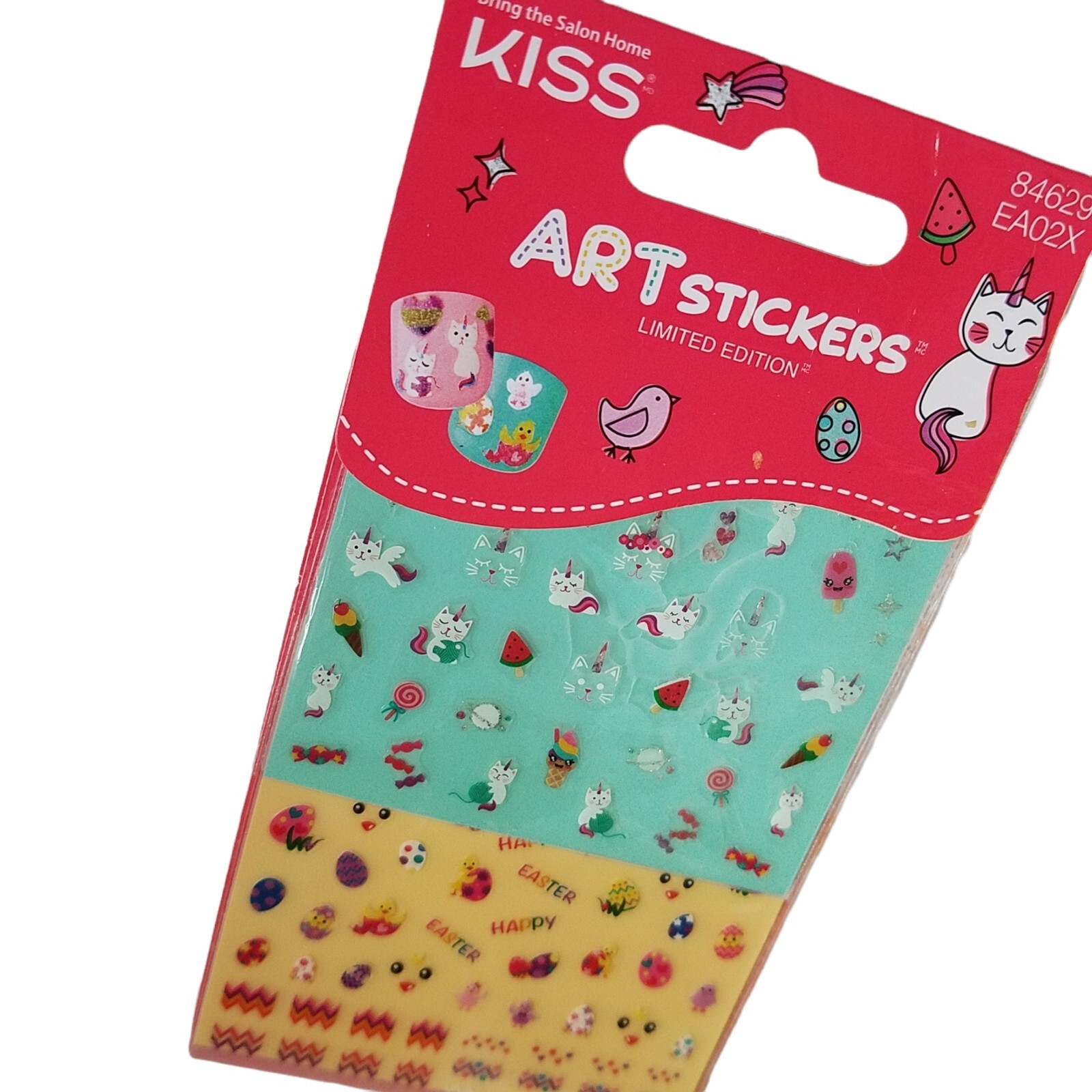 KISS Limited Edition EASTER HOLDAY ART STICKERS Flat Nail Art Decal Accessories