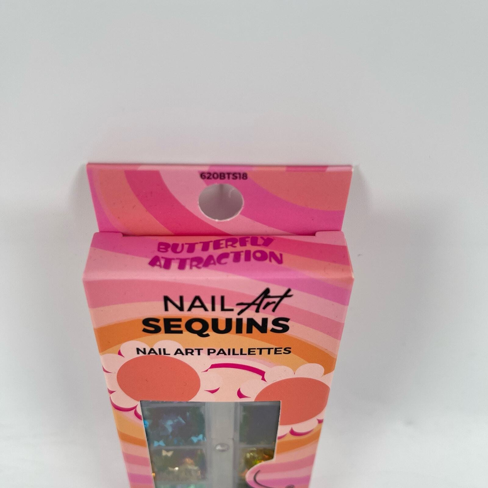 Ioni Multicolor Butterfly Attraction Nail Art Sequins