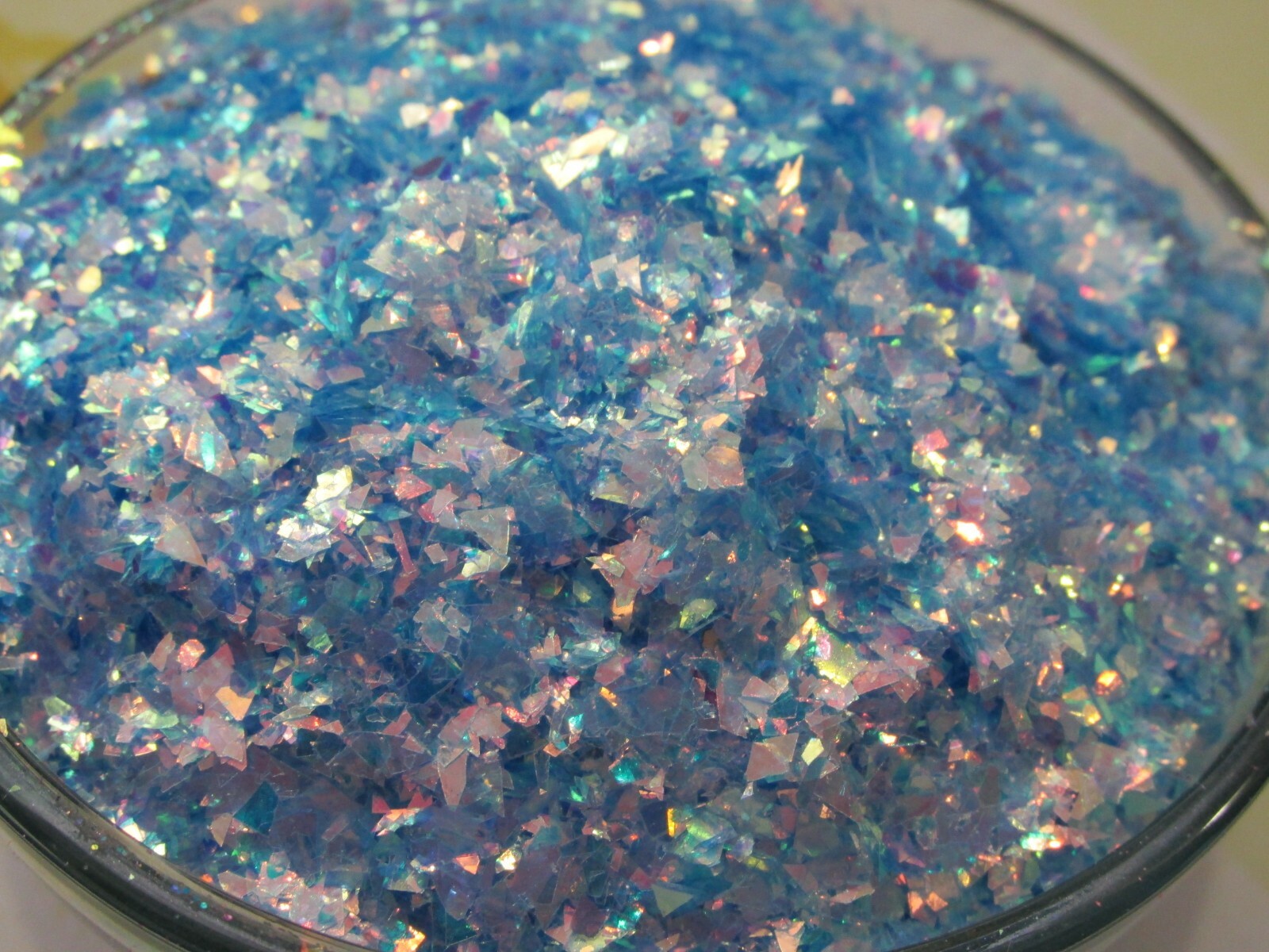 Fantasy Unicorn Dandruff glitter Mylar micro shards nail art tumblers slime