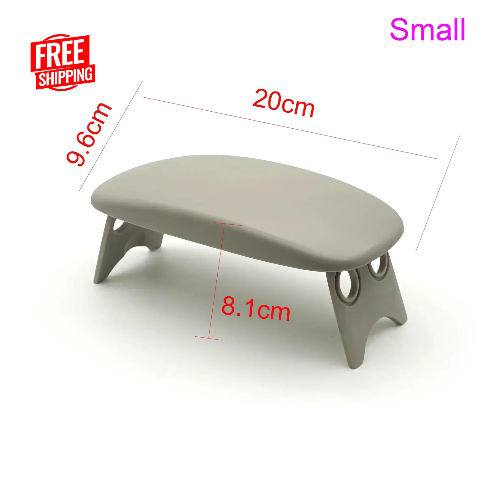 Folding Nail Hand Manicure Rest Arm Stand Pillow Cushion Holder Table Desk Armre