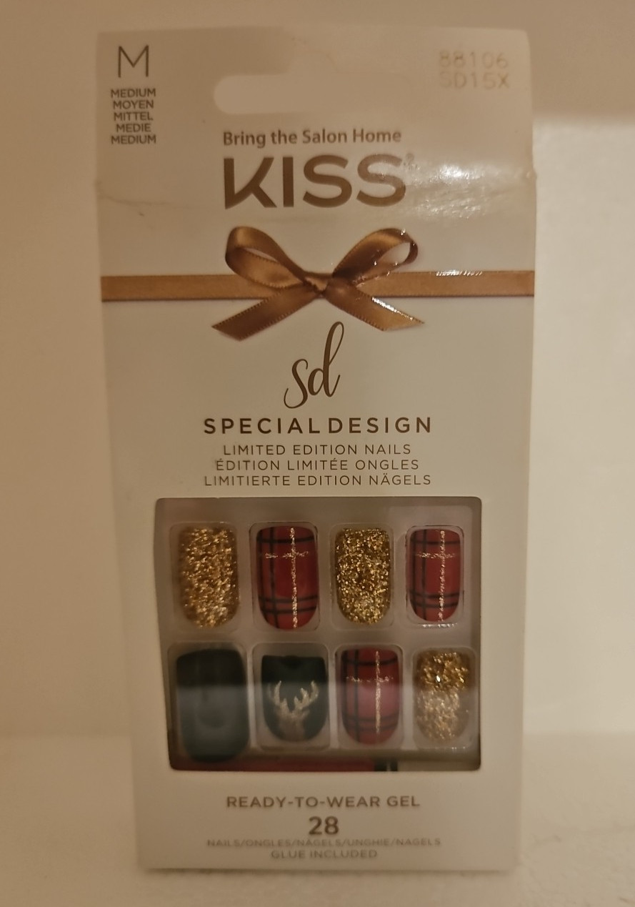 Kiss Sol Holiday Ready-to-Wear Gel Artificial Nails Your Choice
