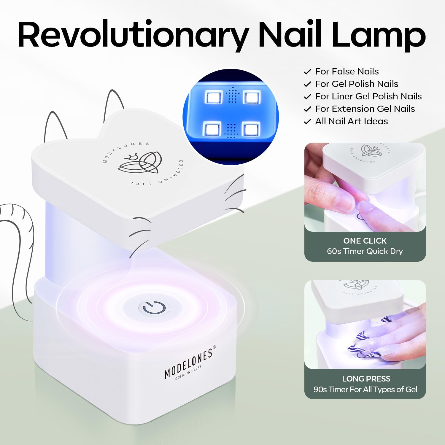 Gel Nail Kit, Nail Tips and Glue Gel Kit with 9-In-1 Glue, 500Pcs Long Coffin US