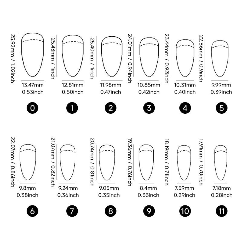 48pcs Almond Press on Nails, Blue Silver Ombre Star Rhinestone Elegant Nails