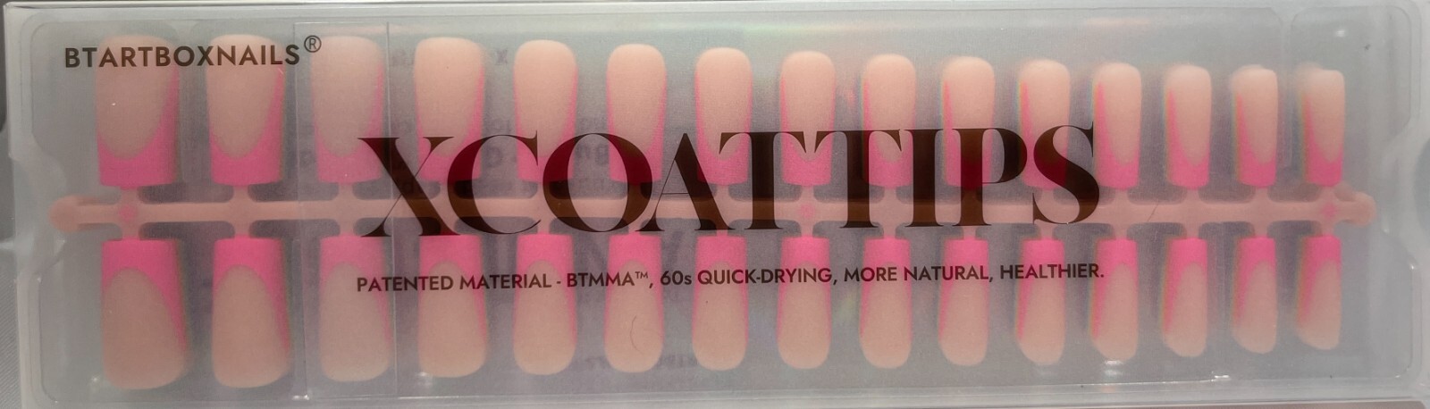 BTArtboxNails X Coat Tips Long Square Nail Tips 225 – XCOATTIPS French Pastel