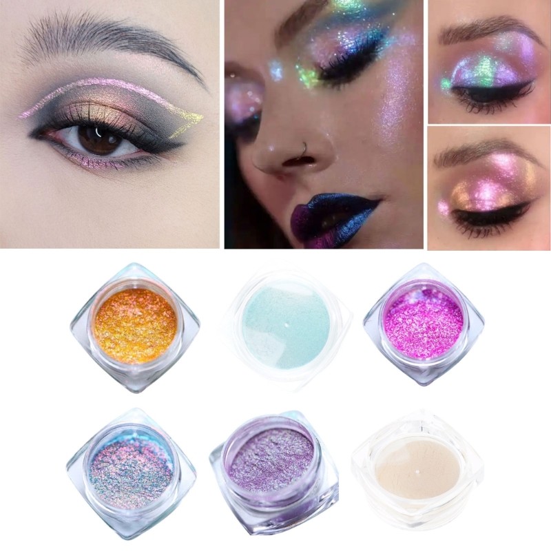Chrome Nail Powder Metallic Nail Powder Coloretto Mirror Effect for Nail Art