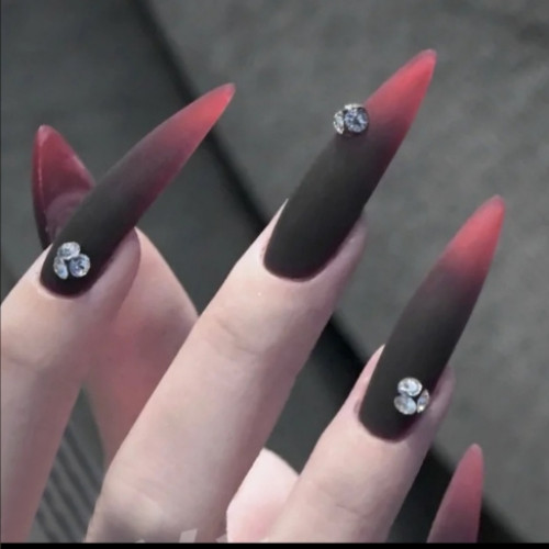 Curve Fake Nails Clear Natural Acrylic Artificial Nail Art Tips 500pcs