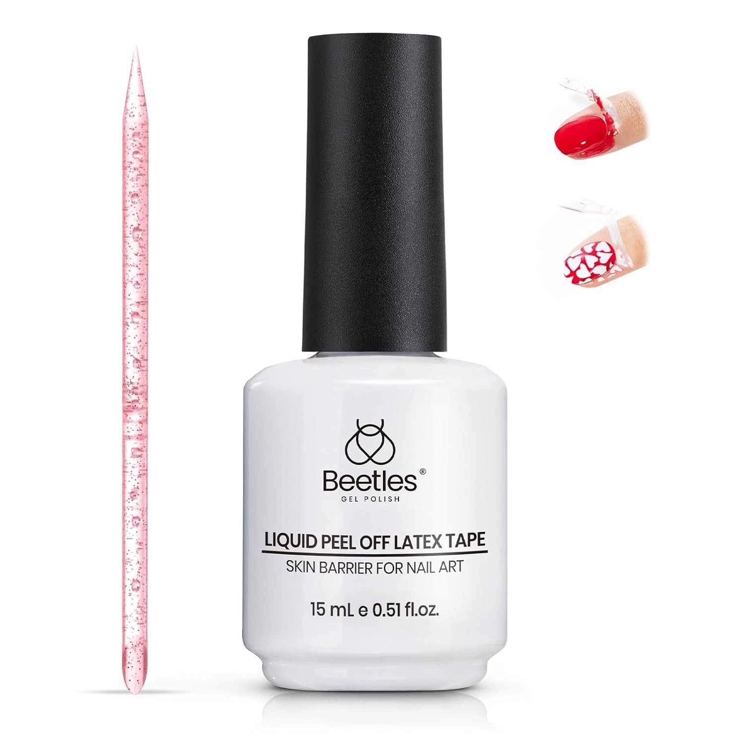 Luxury Liquid Latex Nail Protector – 15ML Easy Peel Off for Perfect Manicure