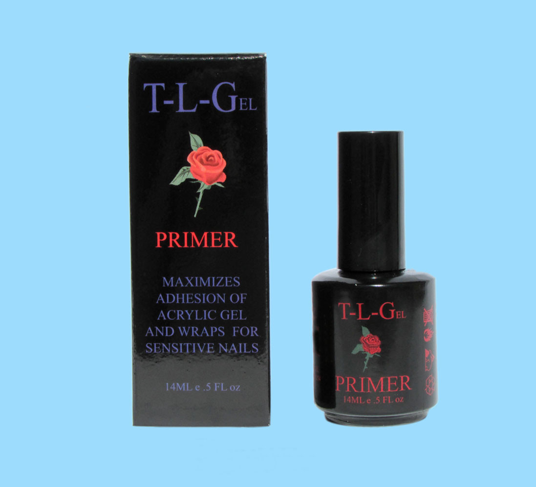 T-L-Gel Primer Maximizes Adhesion of Acrylic Gel And Wraps for Sensitive Nails