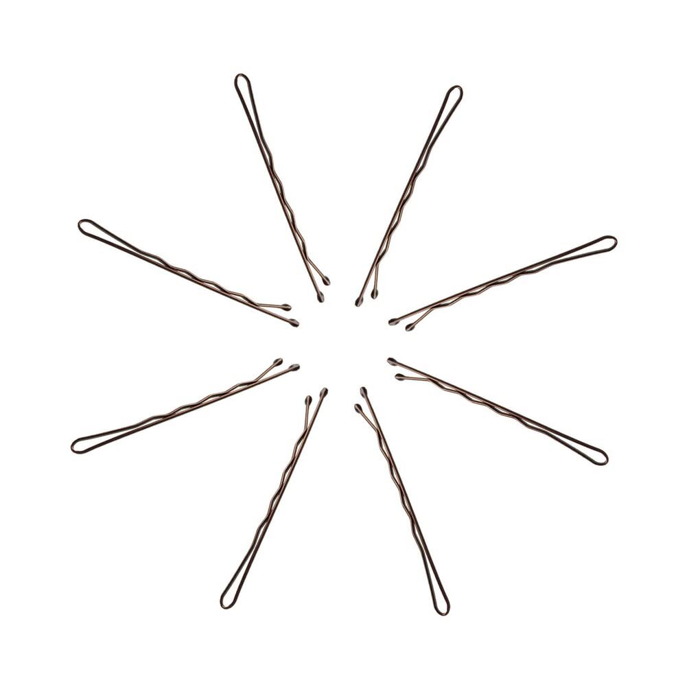 220pcs 2.76 Inch Large Bobby Pins Brown for Women, Jumbo Hair Brown（2.76inch）