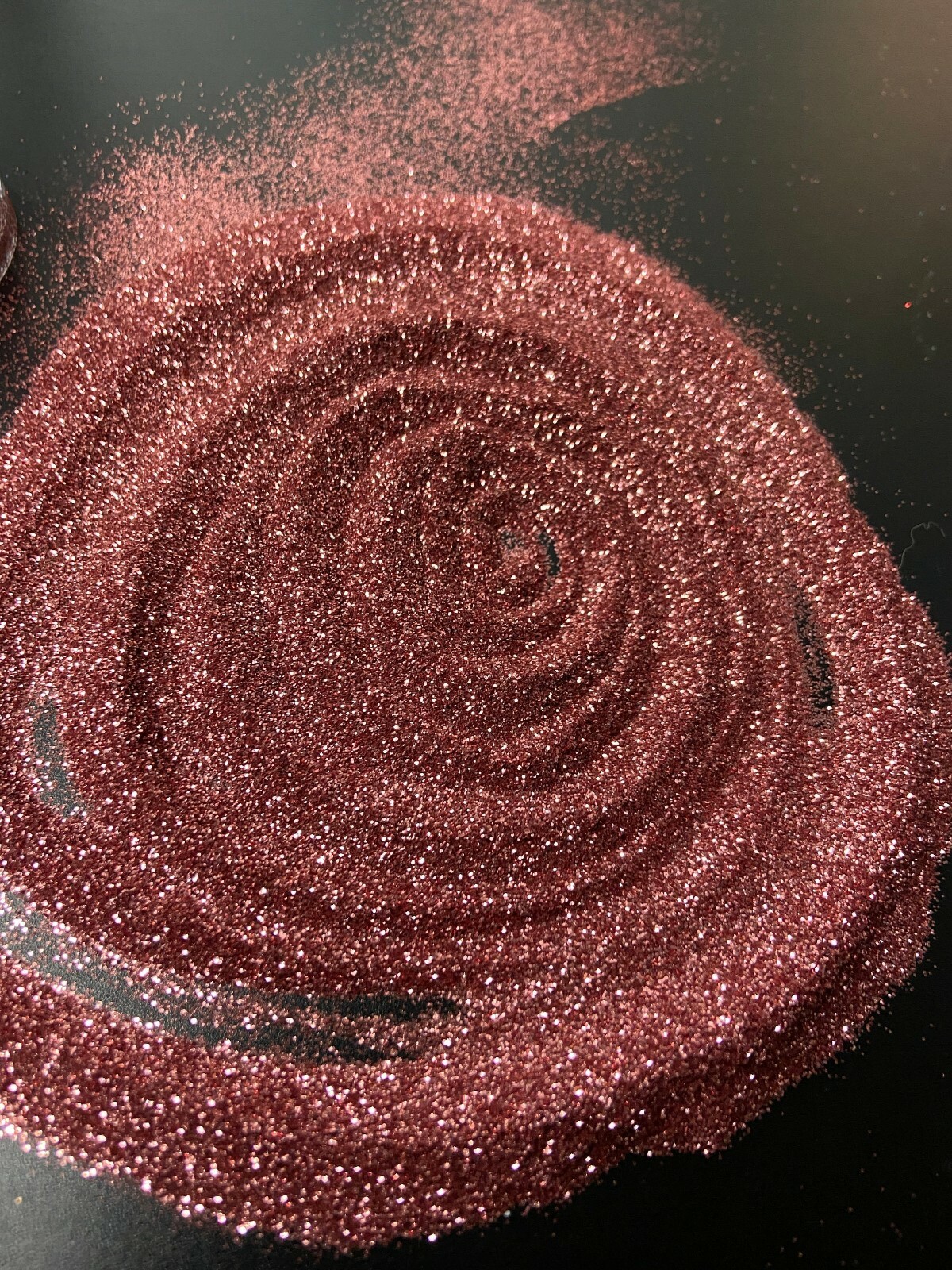 Alexis Rose Fine Cosmetic Grade Glitter .008 Ultrafine, Copper, Rose Gold, Resin