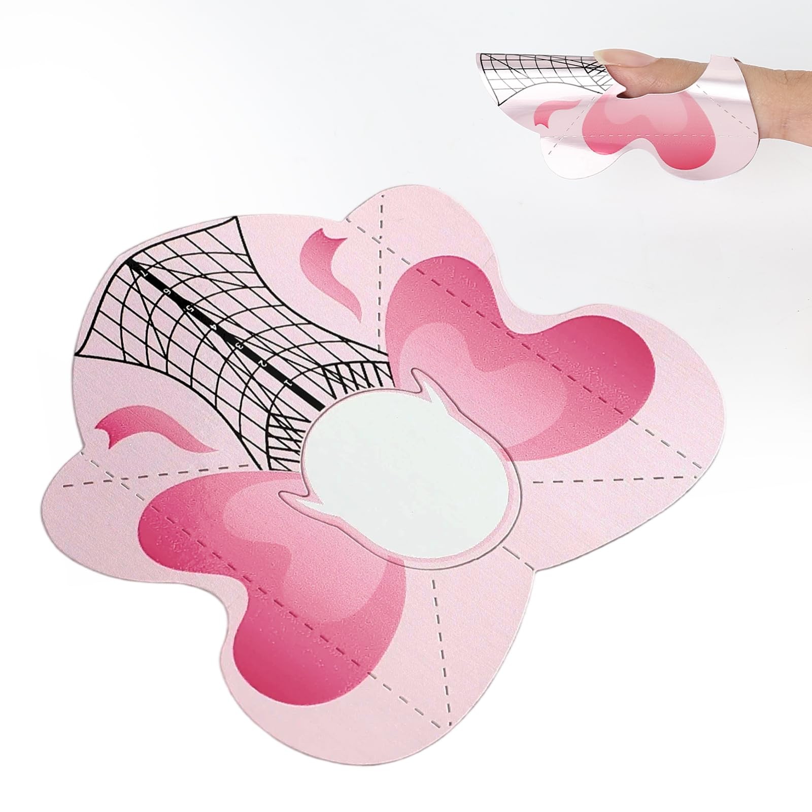 Nail Forms for Builder 100Pcs Nail Extension Stickers for Acrylic