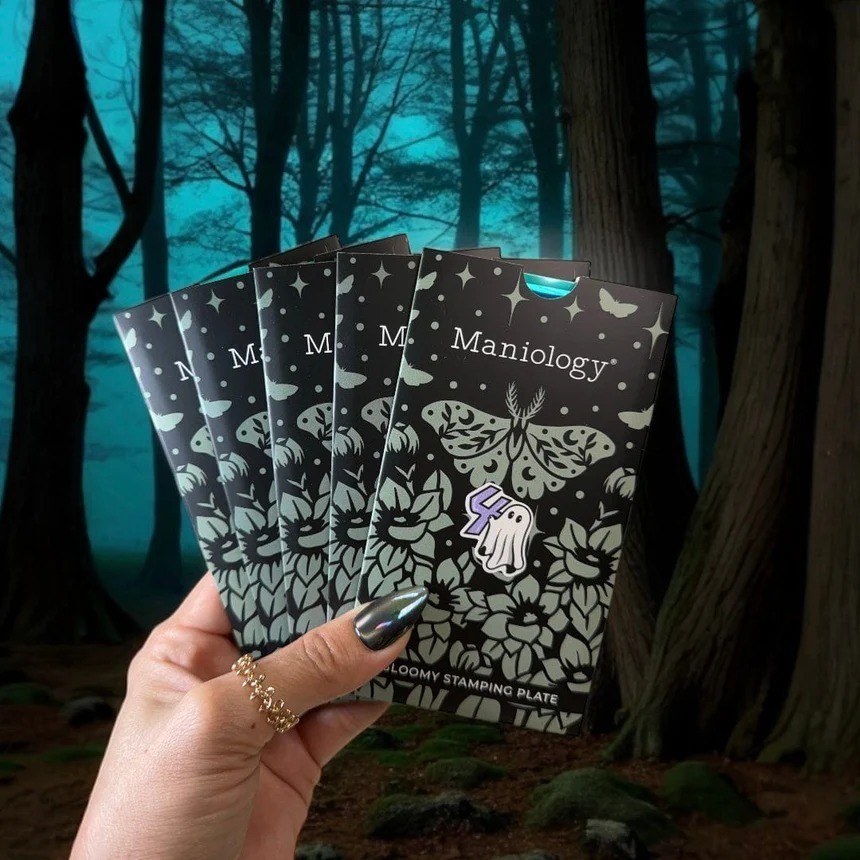 Htf! Maniology Box of Gloom ’25 Limited Edition Nail Stamping