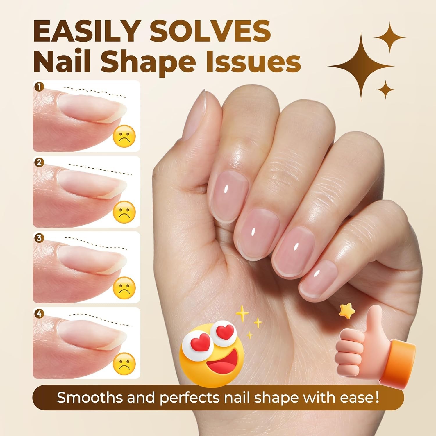 Gel Nail Glue 10ml Brush On Super Hold for Gel Nails Tips