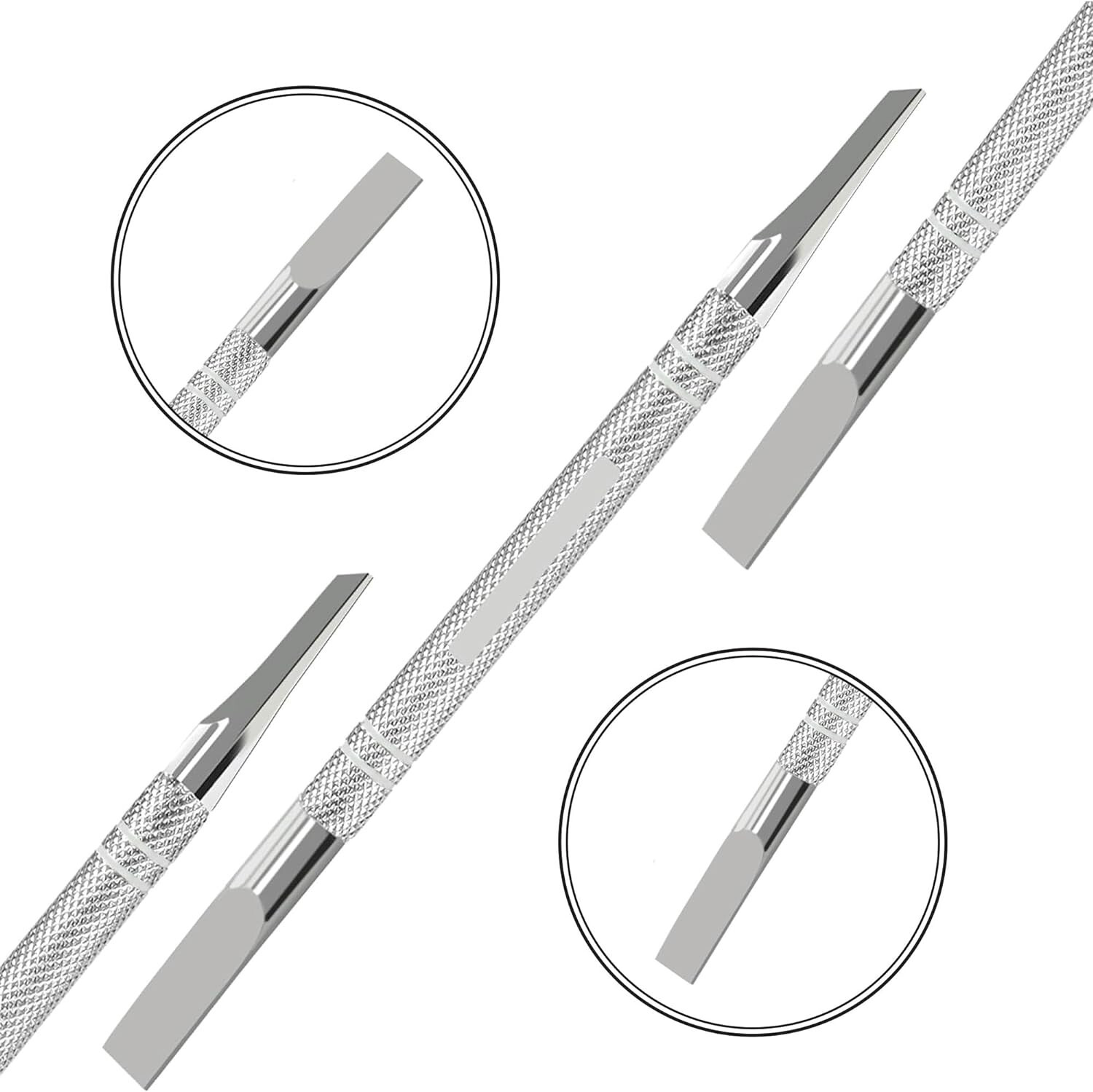 Haryali London Cuticle Pusher Remover for Safe and Precise Cuticle Removal