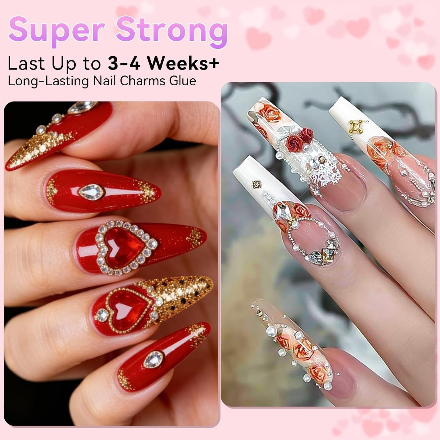 Super Strong 30ML Nail Gem Glue – Beginner-Friendly UV Gel for Stunning Nail Art