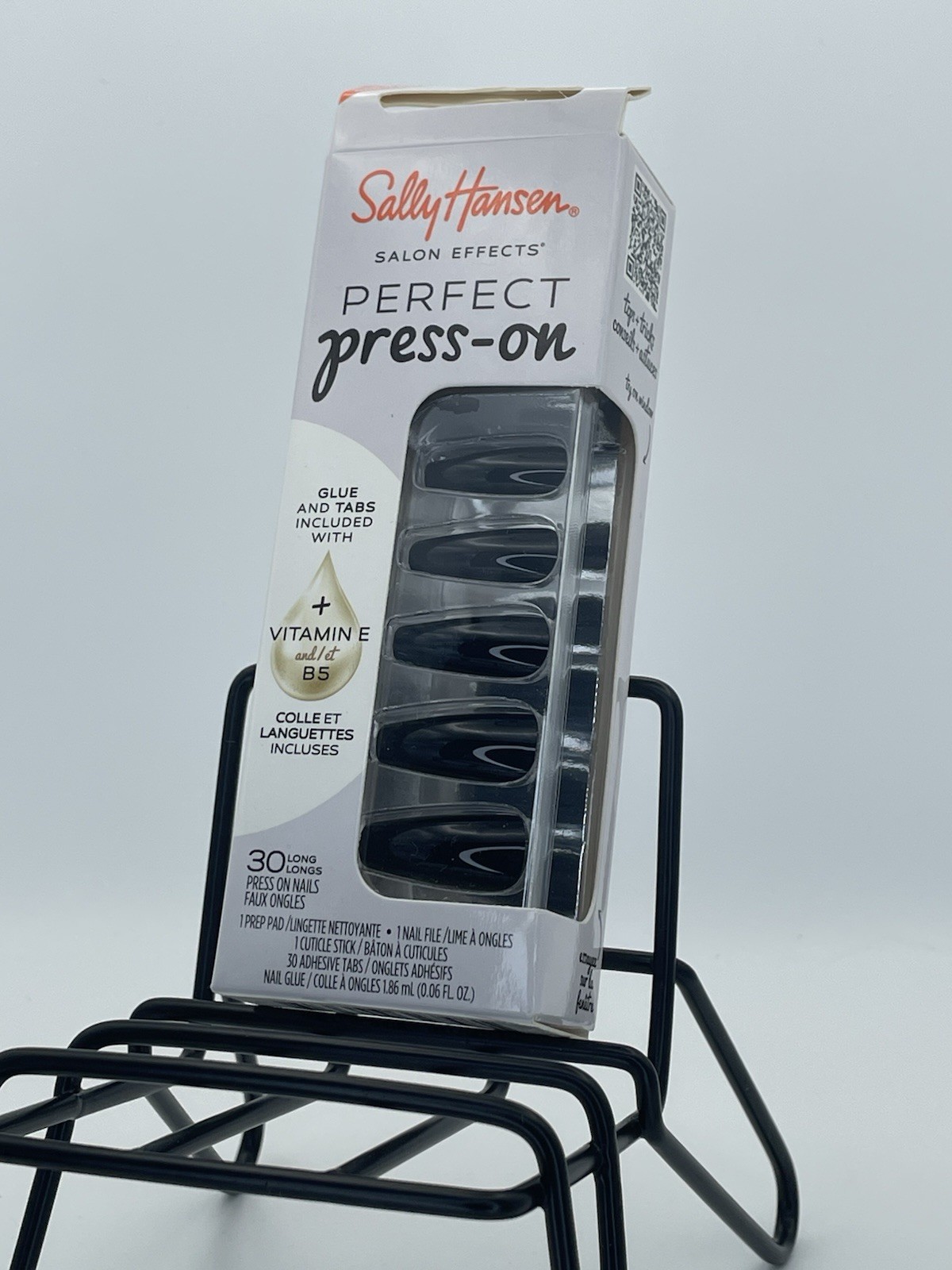 Sally Hansen Salon Effects Perfect Manicure Press On Nails Onyx
