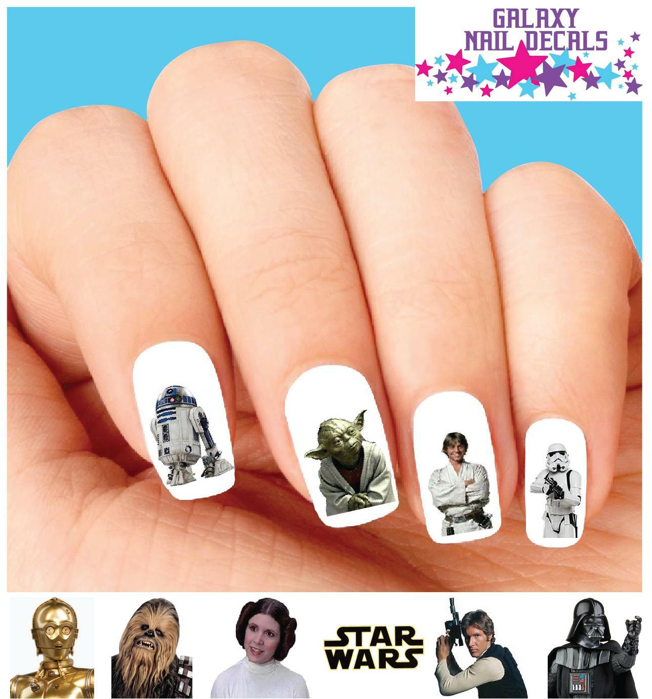 Waterslide Nail Decals – Set of 20 Star Wars Assorted
