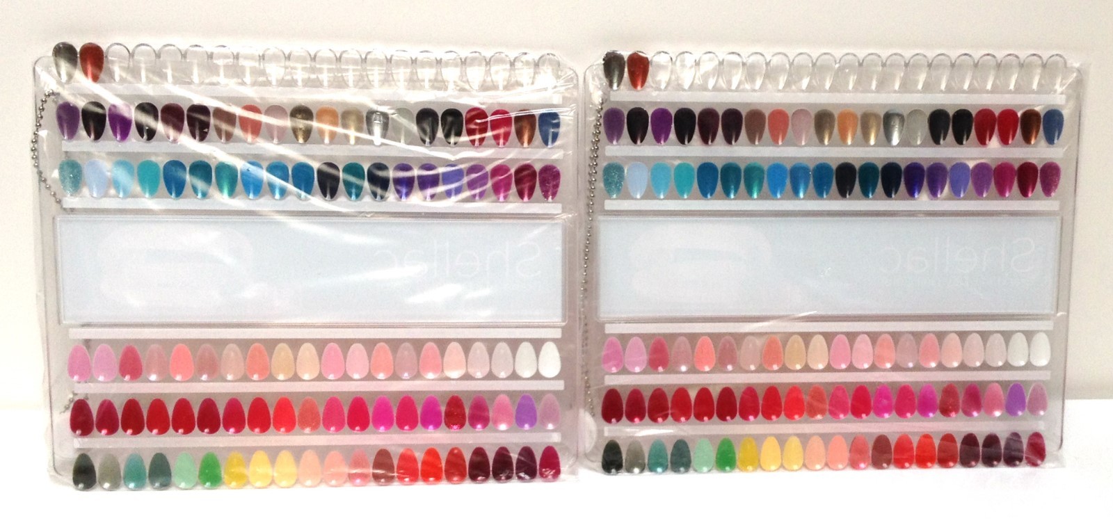 CND Painted Color Chart Nail Palette -102-Colour Sampler-Lot of 2+2 FREE POSTERS