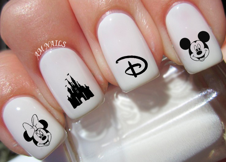 DISNEY Nail Art Stickers Transfers Decals Set of 50 – A1211