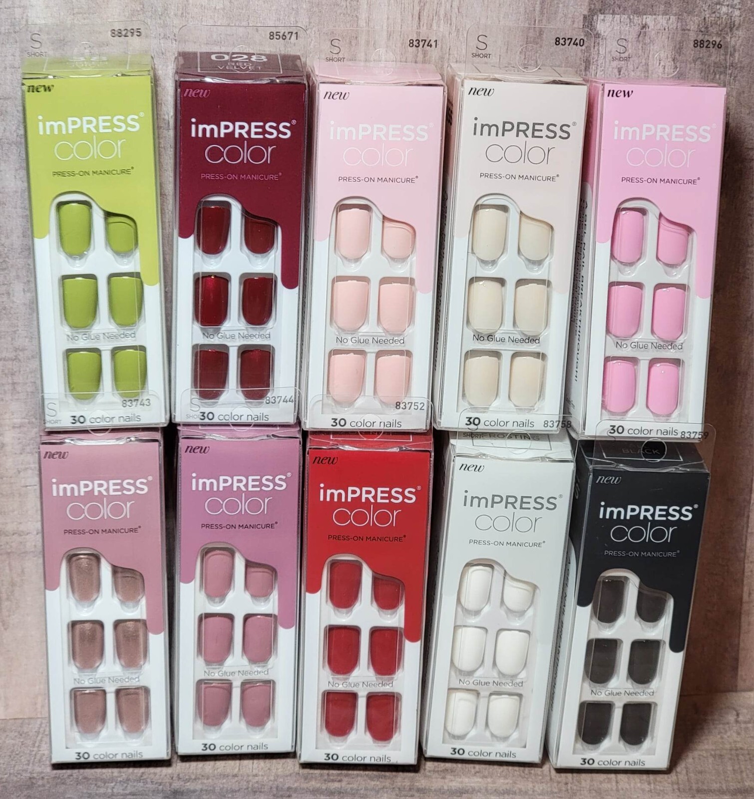 Impress Color Press-on Manicure Nails by Kiss Choice Of Color
