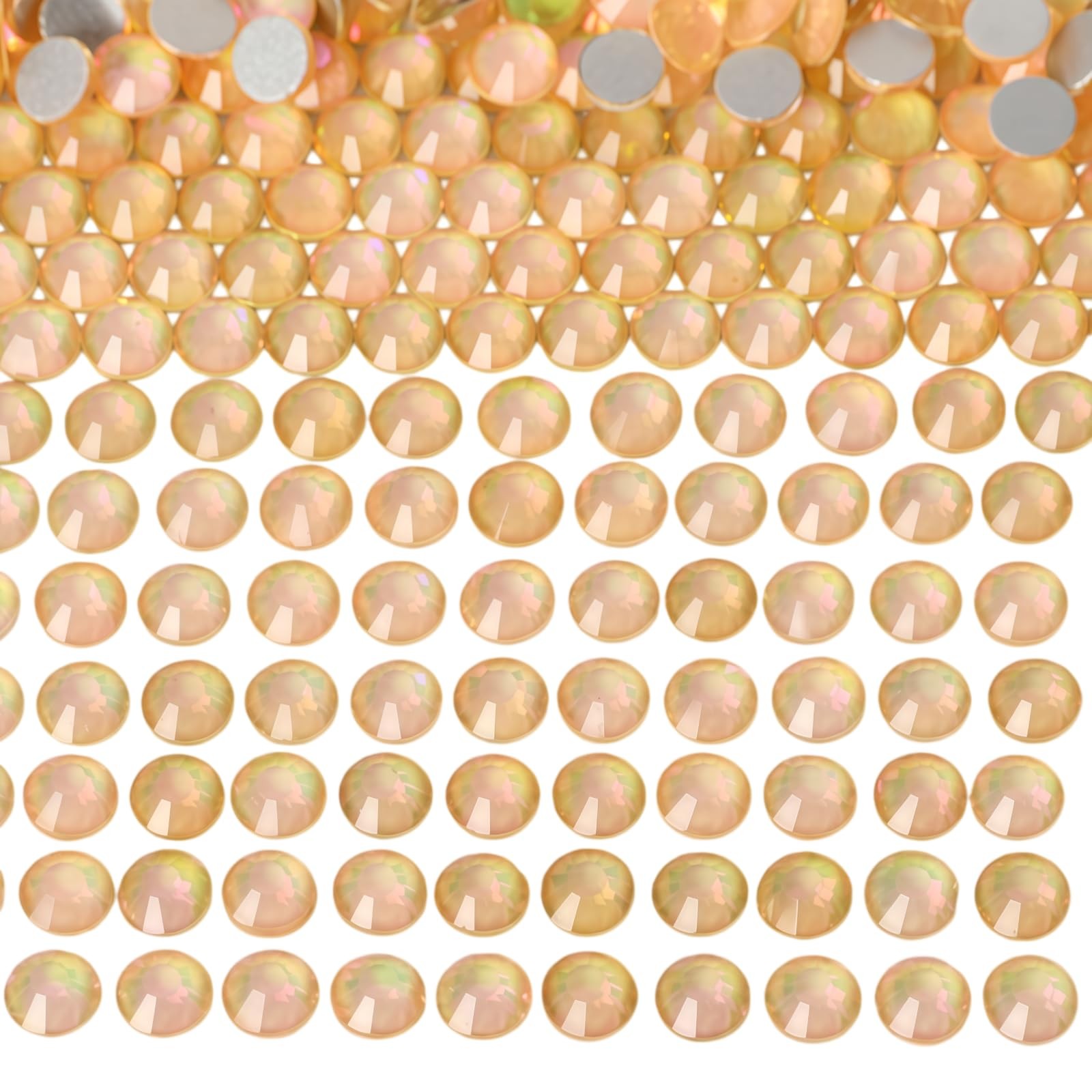 Diamonland Flatback Glass Crystal Rhinestones Rounds Gems for Bedazzling Nail…