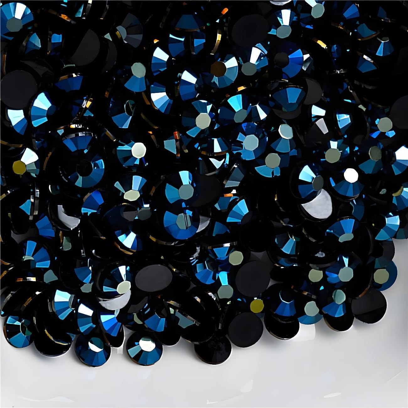 Flatback Rhinestones round Gems for Nails Art and Crafts 4000Pcs SS6 2Mm AB Crys